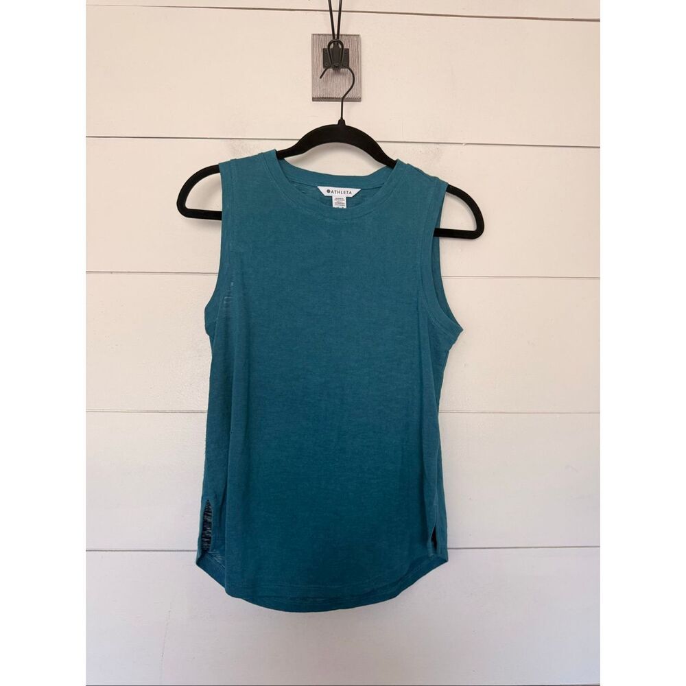Athleta Women’s XS Blue Green Sleeveless Tank Top